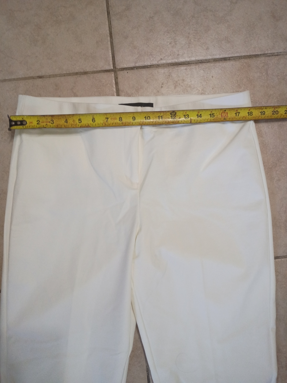 Amanda & Chelsea Off-White Straight-Leg Dress Trousers - Picture 4 of 8